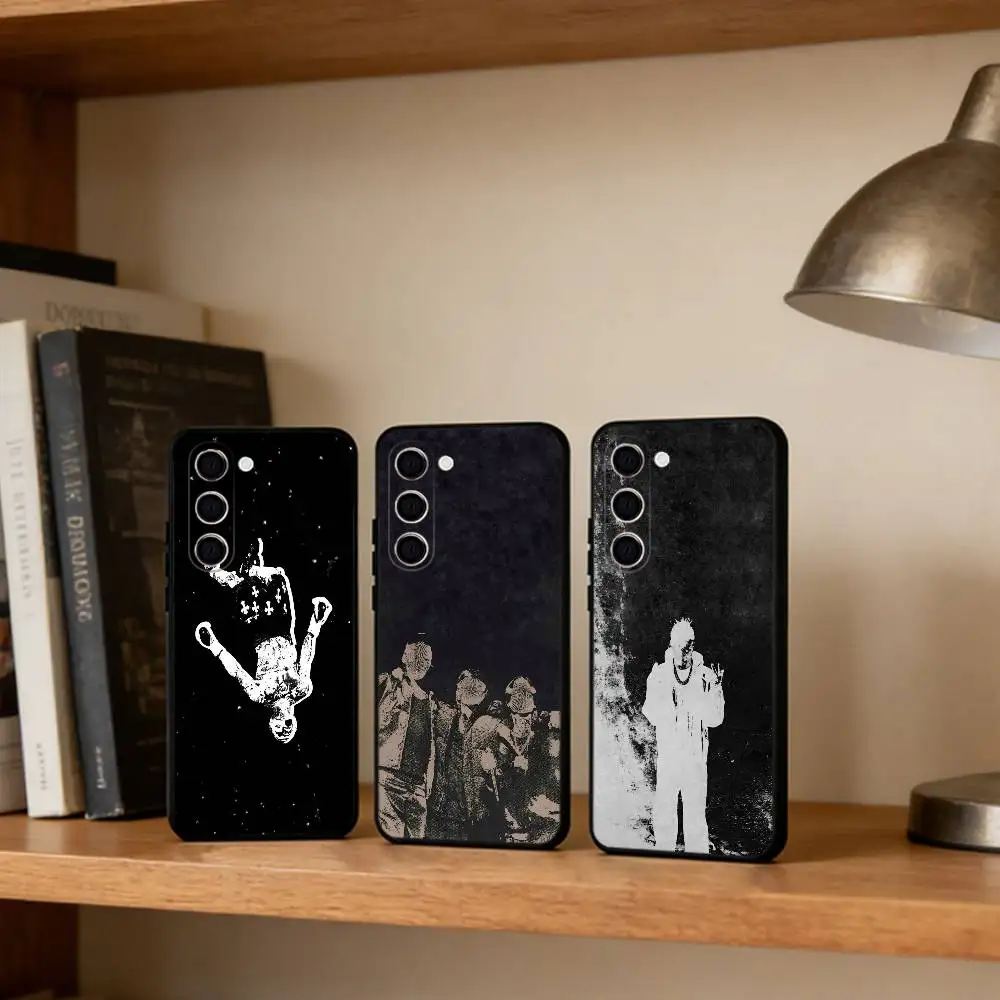 

G-Gervonta P-Peso Pluma Phone Case For Samsung Galaxy A73,21,22,32,71,53,52,51,80,5G Soft Black Cover