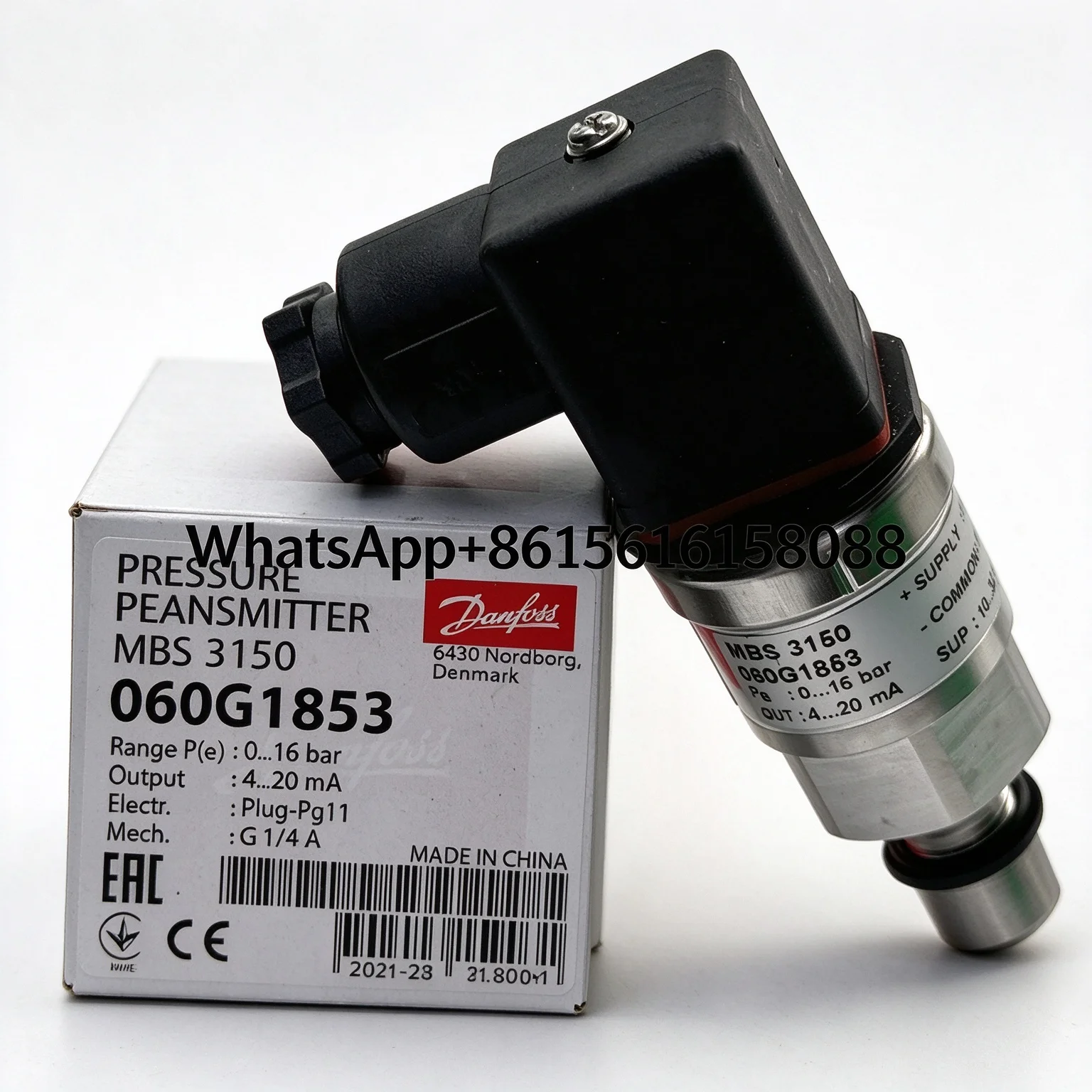 MBS3150 060G3977  060G3978  060G1474  060G1475  060G1853 Danfoss Pressure Sensor