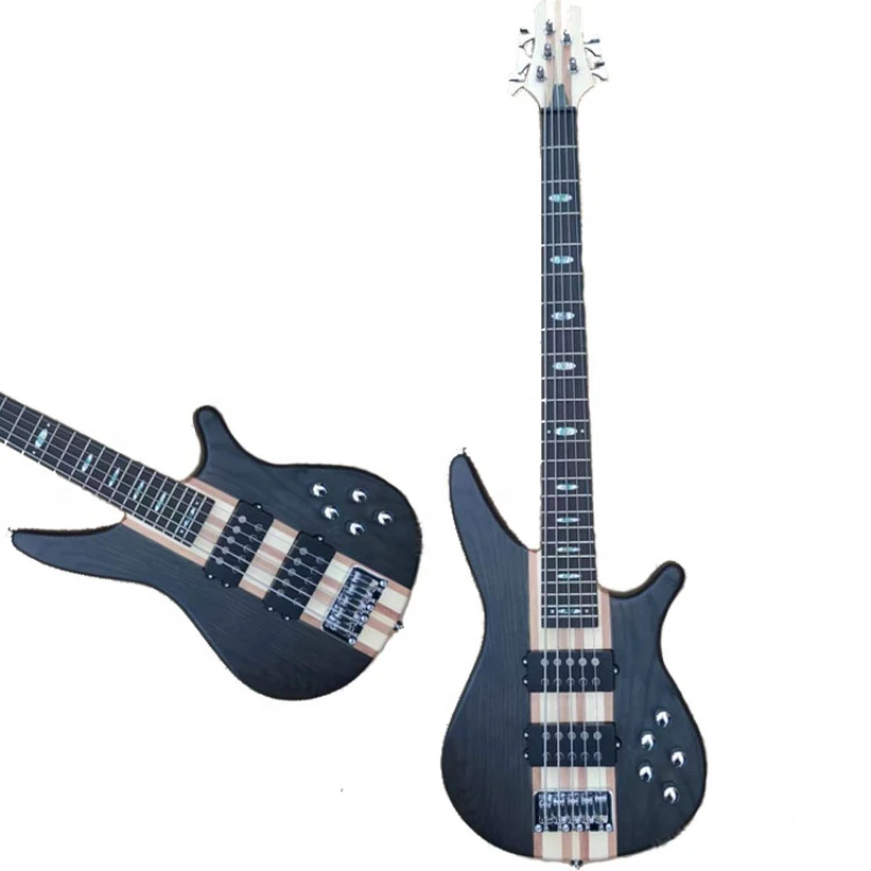 

High grade customized 5 cordes guitare basse set 5 string electric bass guitar from china factory