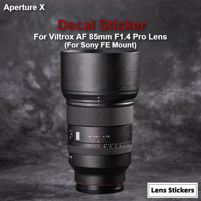 Pelindung Lensa Viltrox AF 85mm F1.4 Pro FE Mount, Stiker Lensa Viltrox AF85 F1.4 Pro, Penutup Lensa 85 1.4