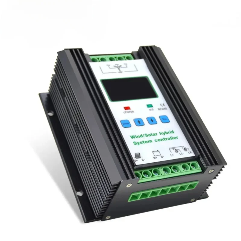 Wind Solar Hybrid Charge Controller 300W 500W 1000W 1500W MPPT Universal Lead Acid Lithium Battery Compatible