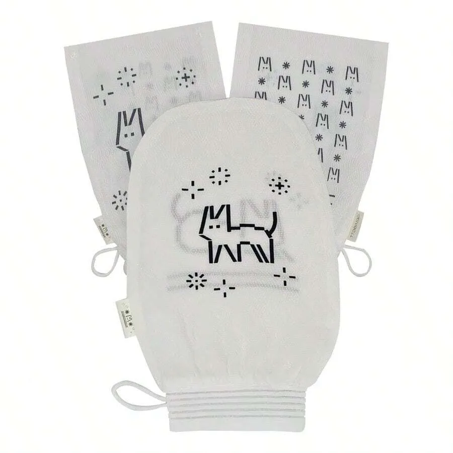 

Band White Exfoliating Mitt Body 2pc - Ttaemigo Is A Premium Exfoliating Mitt Made From Secret Exfoliation Method Of Korean Roy