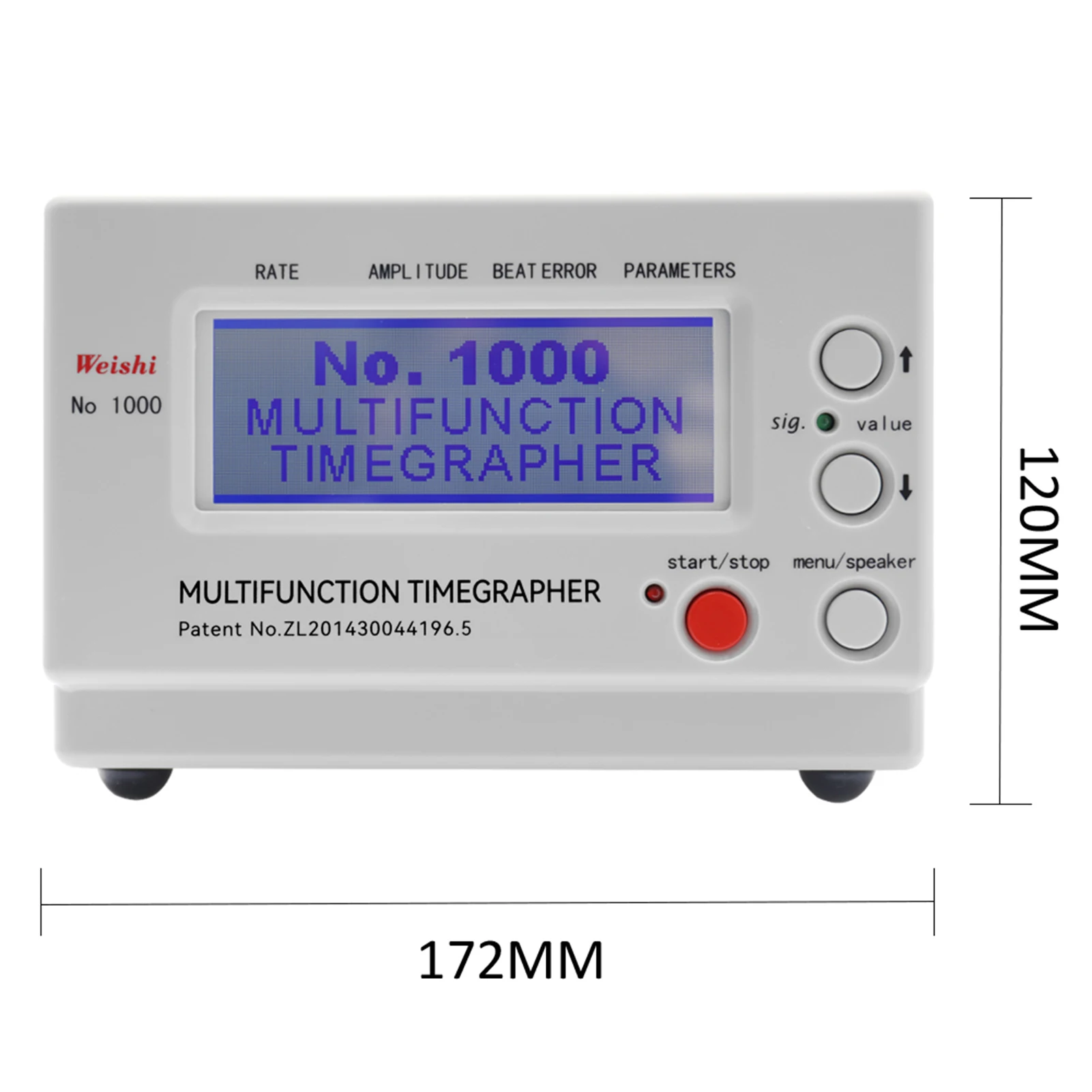 Timer Multifunzionale Professionale USA per Orologi Meccanici, Tester per Riparatori e Appassionati, Strumenti per Orologeria