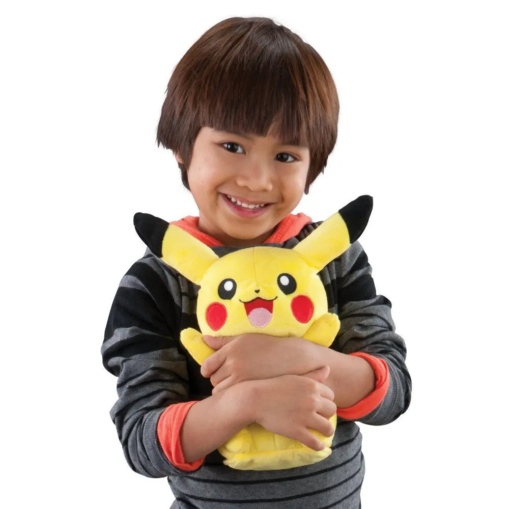 Collectible Pikachu Sound-Making Plush Toy with Glowing Red Cheeks, Pokémon Pet Doll