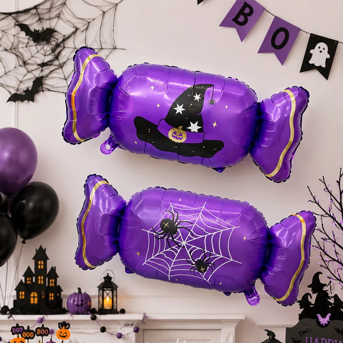 2/3-teiliges Halloween-Süßigkeiten-Set, geeignet für Halloween-Dekorationen, Geburtstagsfeiern, „Trick or Treat“-Veranstaltungen. – Detail 8