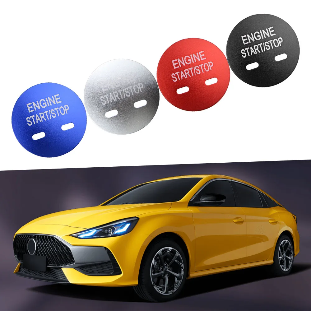 Ignition Switch Ring For MG 5 6 ZS HS 2020 2021 Engine Start Stop Button Ignition Ring Car Interior Trim