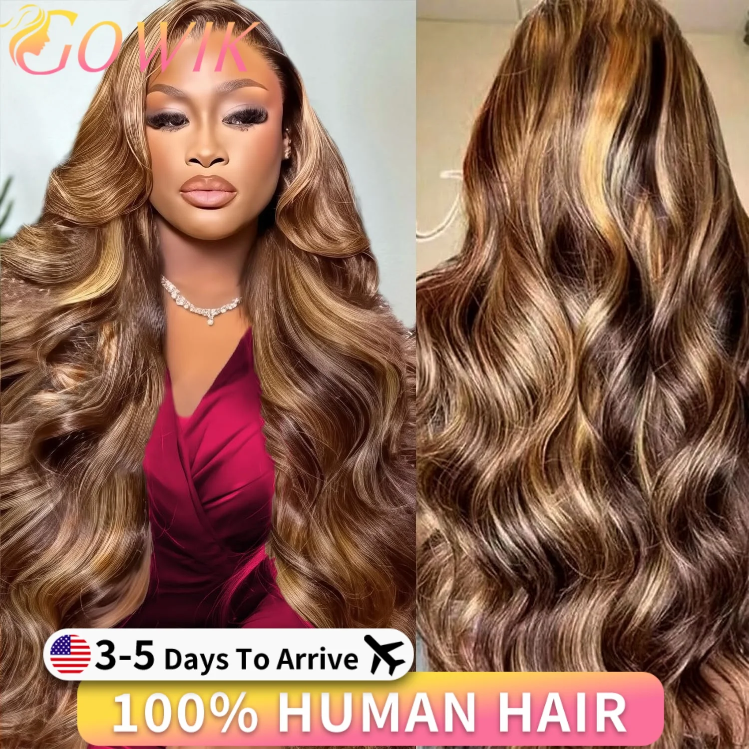 

Выделите Объемная Волна Человеческие Волосы 13x6 HD Парики Фронта Шнурка 4/27 Настоящий Медовый Блондин Омбре Цветной 13x4 Hd Парик Фронта Шнурка Для Женщин