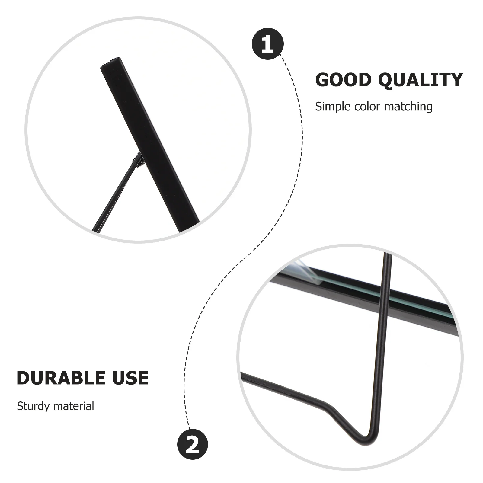 

1Pcs Exquisite Desktop Photo Frame Decorative Simple Style Picture Display Holder for Home Decoration Decorative Photo Holder