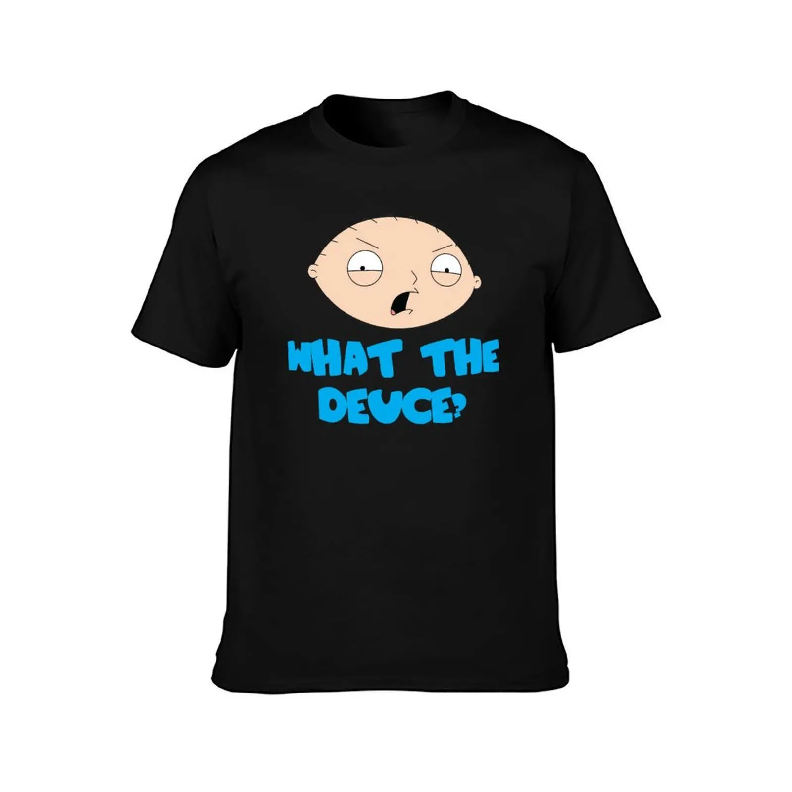 What the deuce T-Shirt, Summer Casual Cotton Tee, Oversized Streetwear Tops, Vintage Graphic Print, Loose Fit Short Sleeve