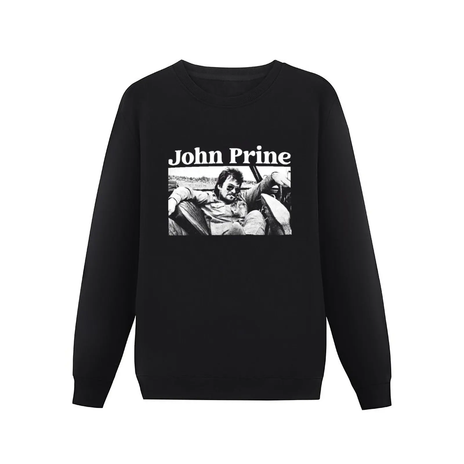 John Prine Pullover Hoodie korean autumn clothes men wear autumn sweatshirt for men