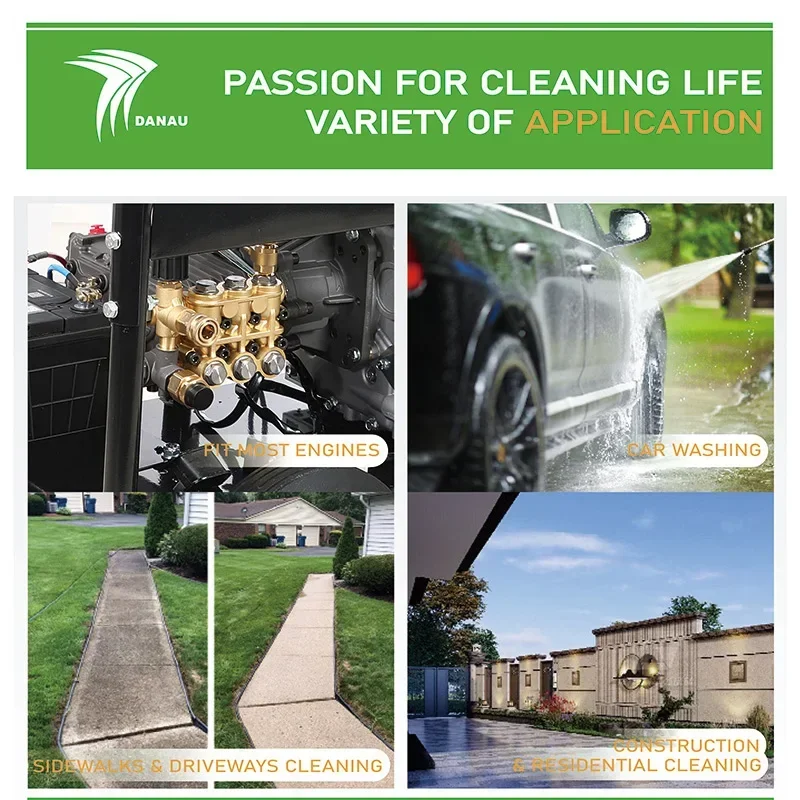 

Sale DANAU Hochdruckreiniger 2170PSI 150BAR 220V Hand Held Electric High Pressure Water Cleaner Powered Pressure Car Washer