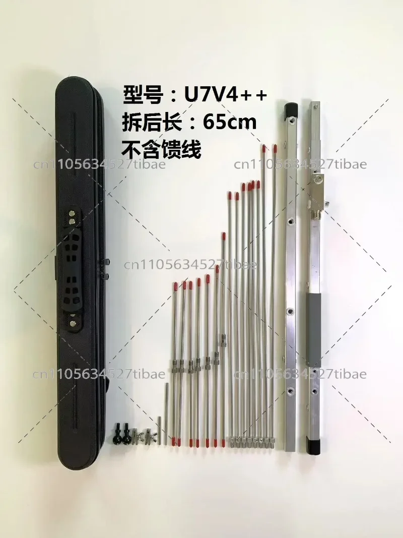 Dual Band Yagi Antenna Portable HAM Radio Antenna Quick Assembly Long Range Handheld Fixed Use