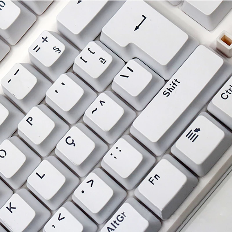 Portuguese Keycaps for Mechanical Keyboard Compatible with MX Switches Double Shot Support Led Lighting Key caps OEM Profile