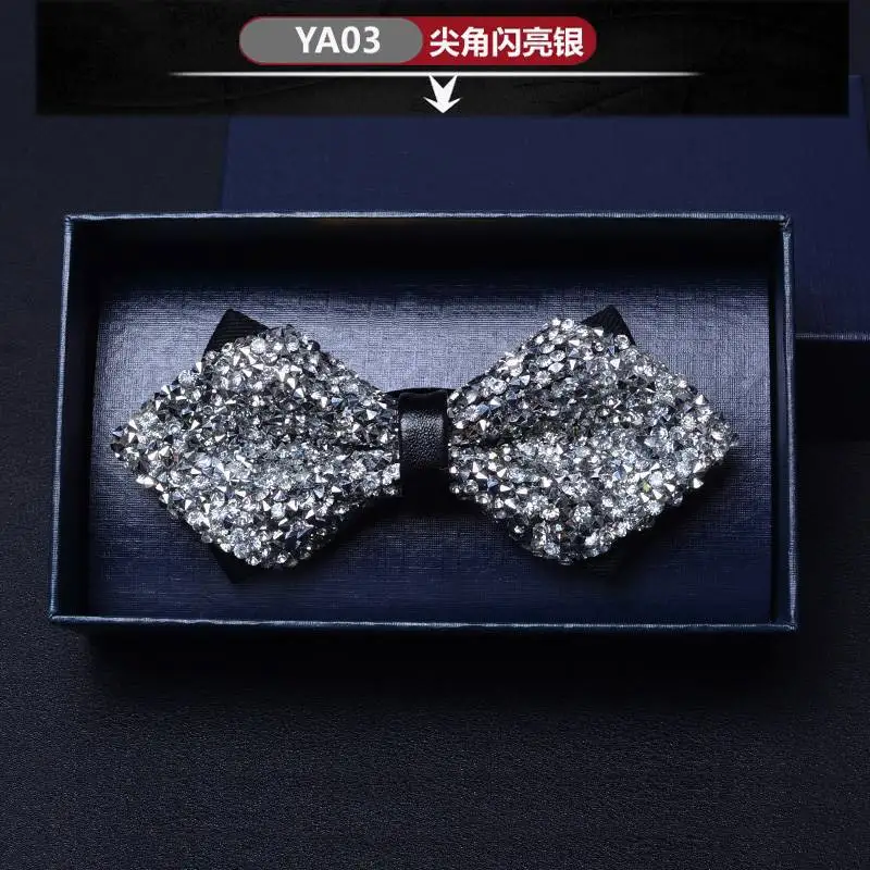 2 パック新しい結婚式の男性スーツボウパーティースーツスリムフィット蝶ネクタイオーダーメイドクリスタル新郎介添人フォーマル行事カスタマイズ