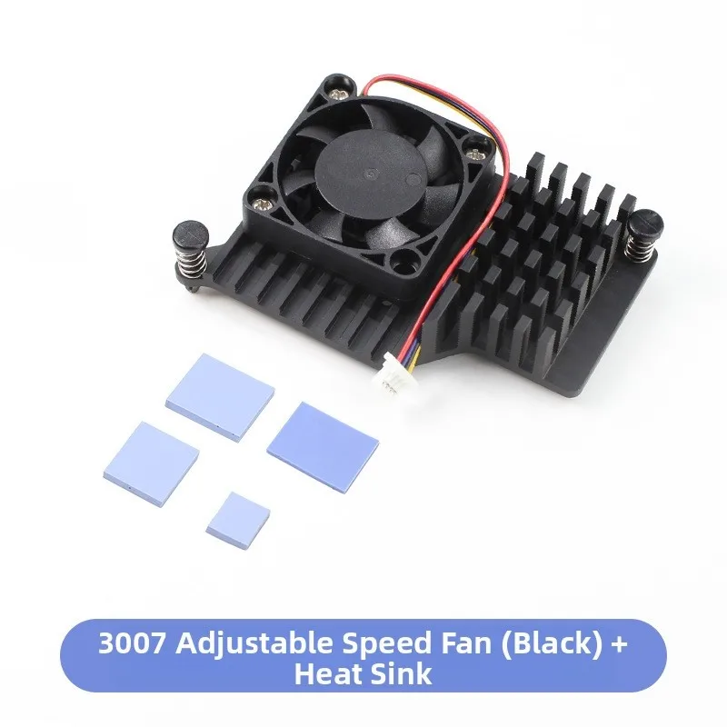 

Active Cooler for Raspberry Pi 5 with For PWM Fan and Thermal Mat Providing Stable Temperature Control During Operation