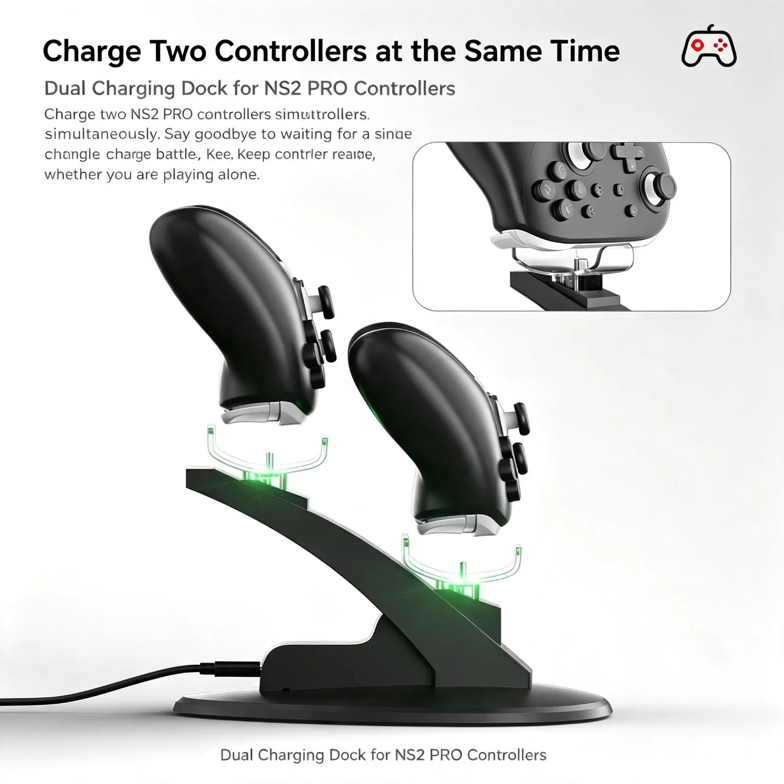 Ładowarka do kontrolera Switch – Controller Charging Stand recenzja i cena