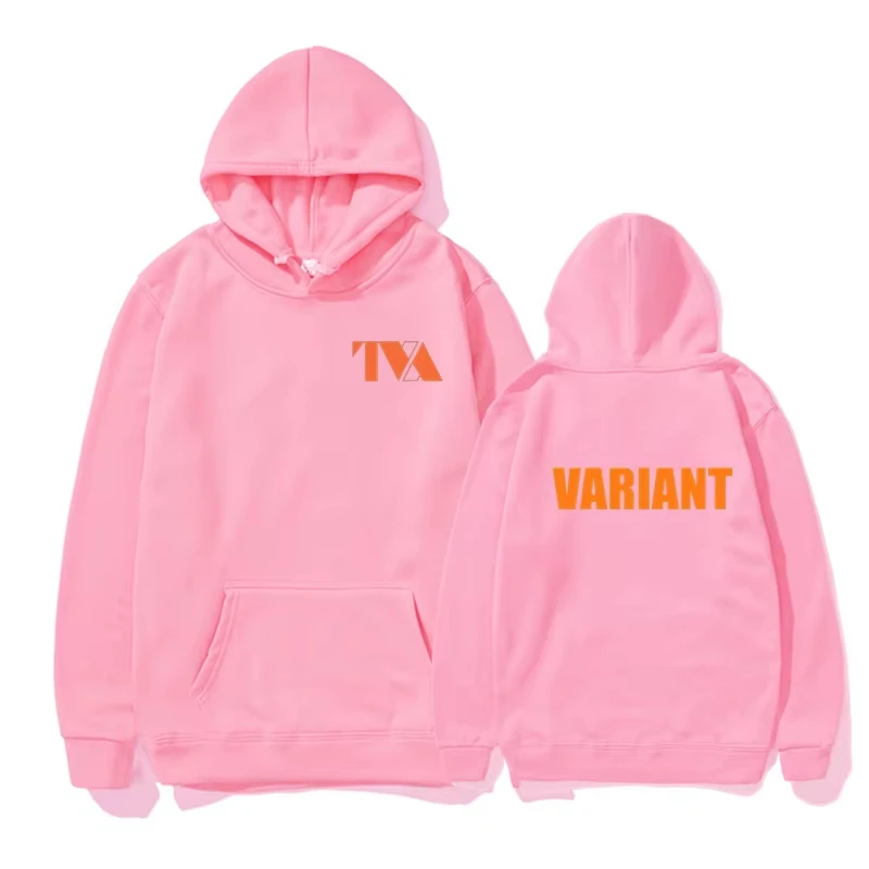 Frühlings- und Herbstmode Neue LOKI TVA Variant Letter Bedruckte Streetwear Unisex Hoodie Unix Warme Lässige Sportbekleidung – Detail 11