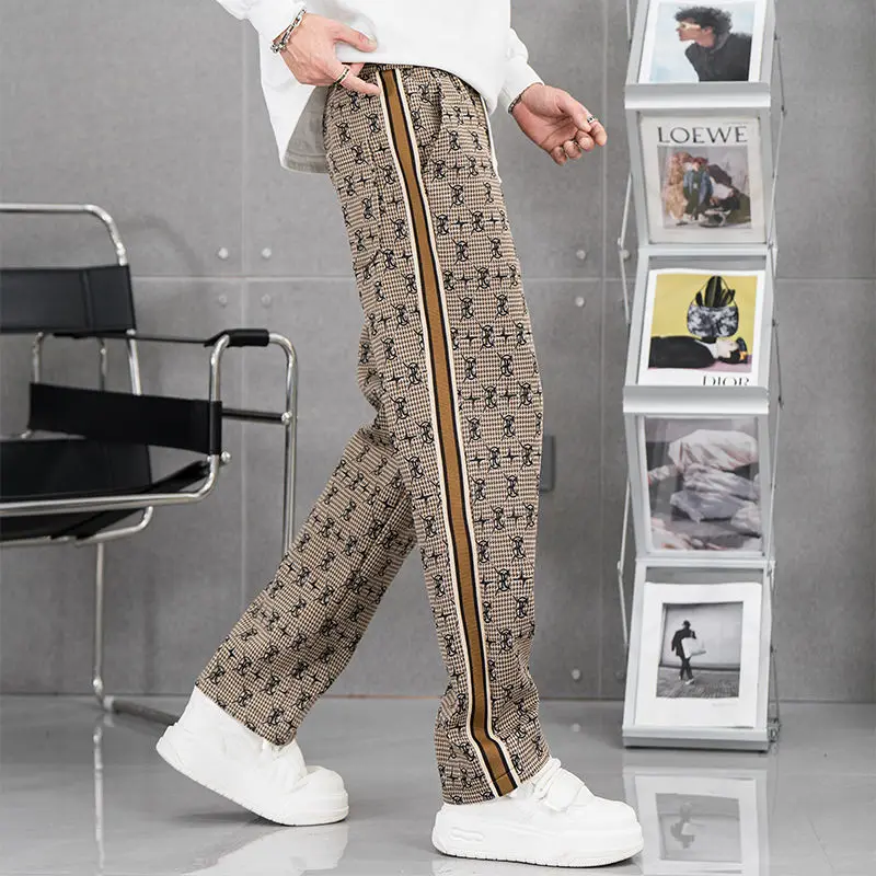 

Casual pants spring and autumn versatile new fashion drawstring leggings high quality