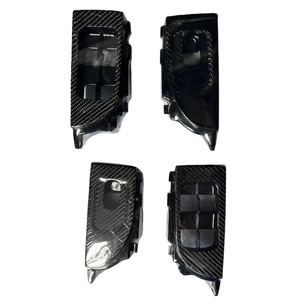 Masera M145 GranCabrio GC MC Modified carbon fiber Lifter switch key trim Window Regulator Switch  trim panels