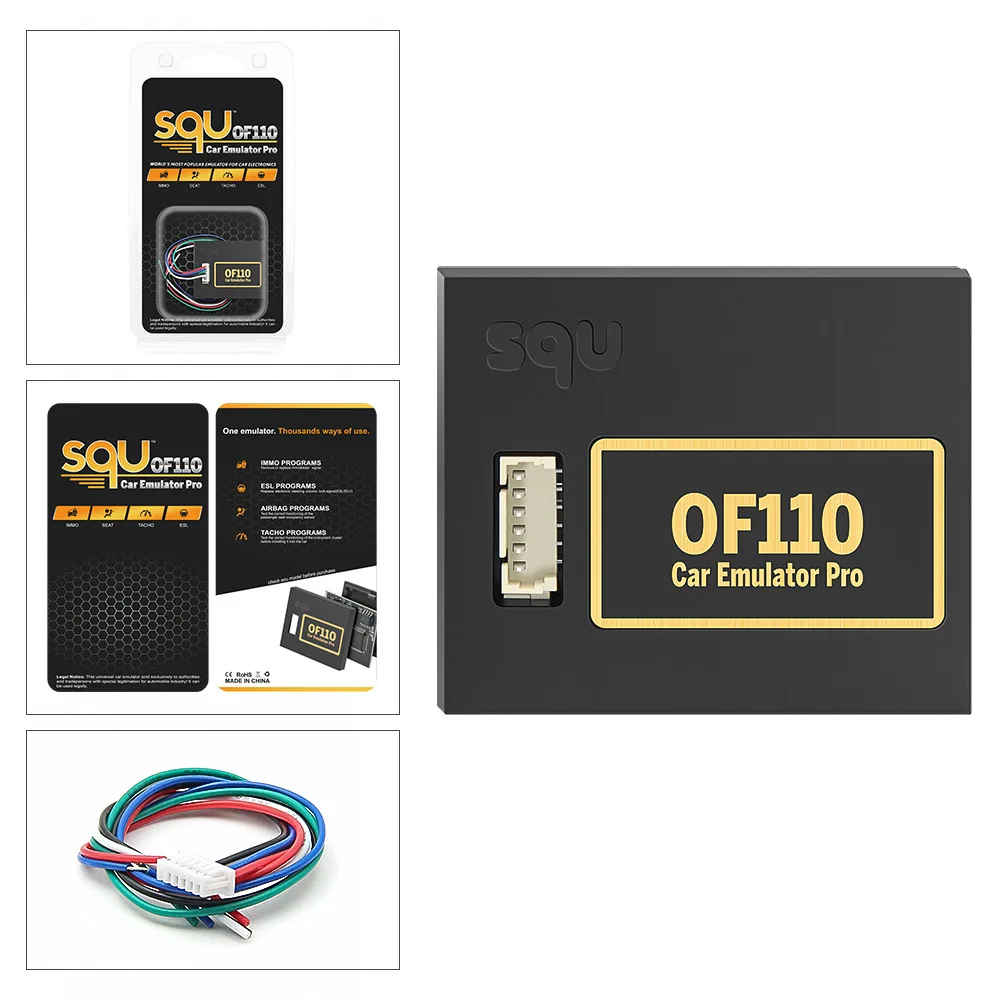 SQU OF110 Car seat IMMO OFF ESL/ELV Emulator Pro Julie