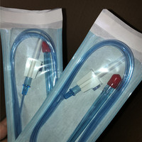 High pressure water oxygen pen spray water oxygen pen jet peel handpiece triple nozzles for water oxygen machine