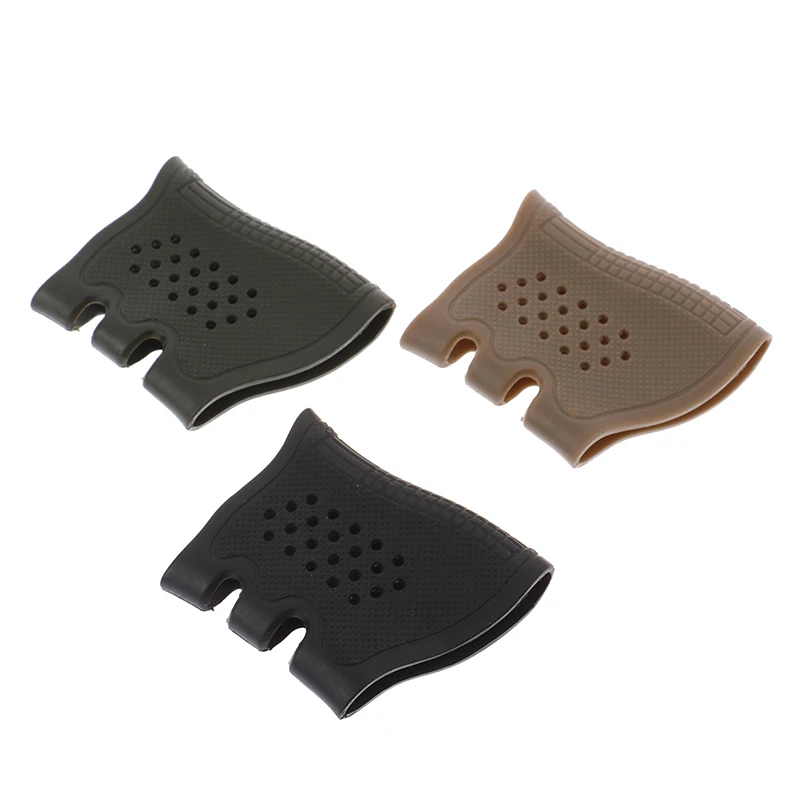 Anti-slip Holster Protect Cover Grip Hunting Accessories Silica Gel Tactical Gun Glove Universal Soft Rubber Grip Cover