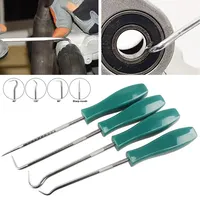 Motorcycle 4Pcs/set 135mm Car Pick Hook Set Gasket Puller Removing Repair Tools Screwdriver Set Oil Seal O-Ring Seal Accessories