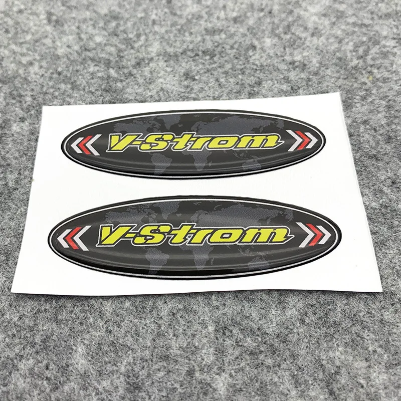 3D Motorcycle Emblem Badge Decals Scooter Reflective Stickers V-STROM All Series Accessories For Suzuki VSTROM 250 DL 650 1000