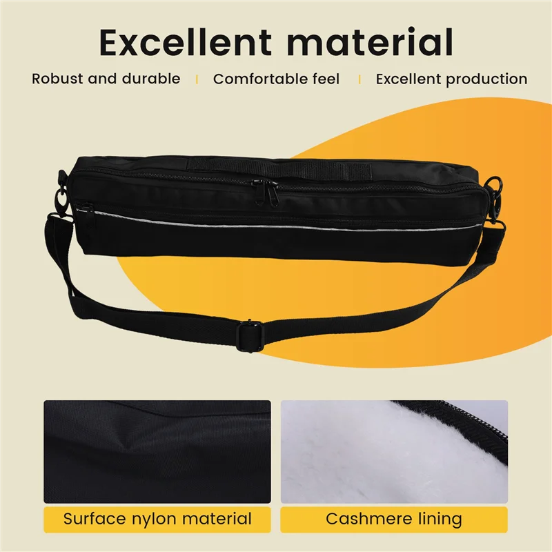 

AC22-Portable 17 Holes Flute Case Cover Bag,Nylon Flute Bag, Gig Bag, Flute Case,17 Hole Flute Accessories