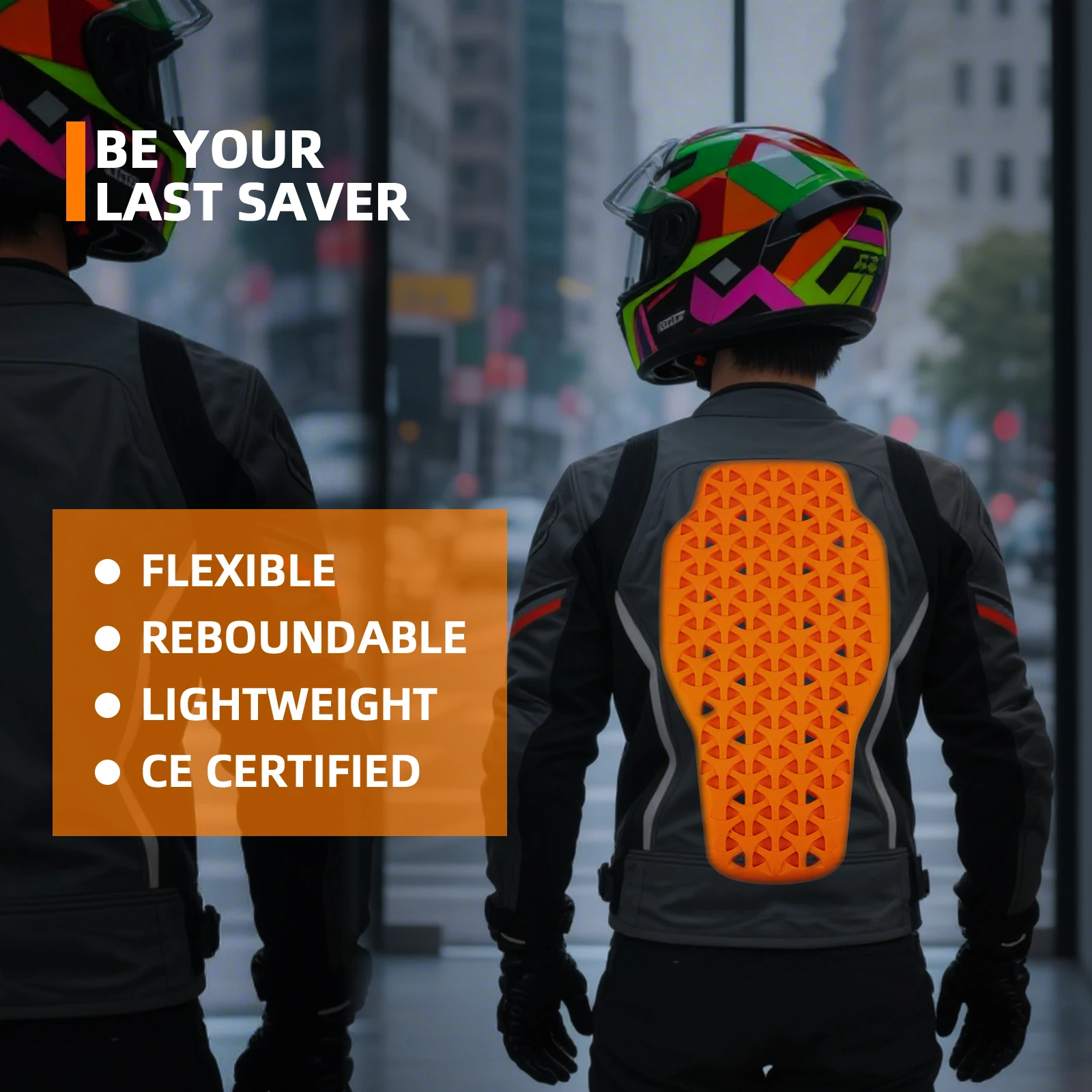 Armure dos coussinets Absorption des chocs protecteur du corps pour patinage moto Biker vestes cyclisme Protection équitation colonne vertébrale Anti-chute