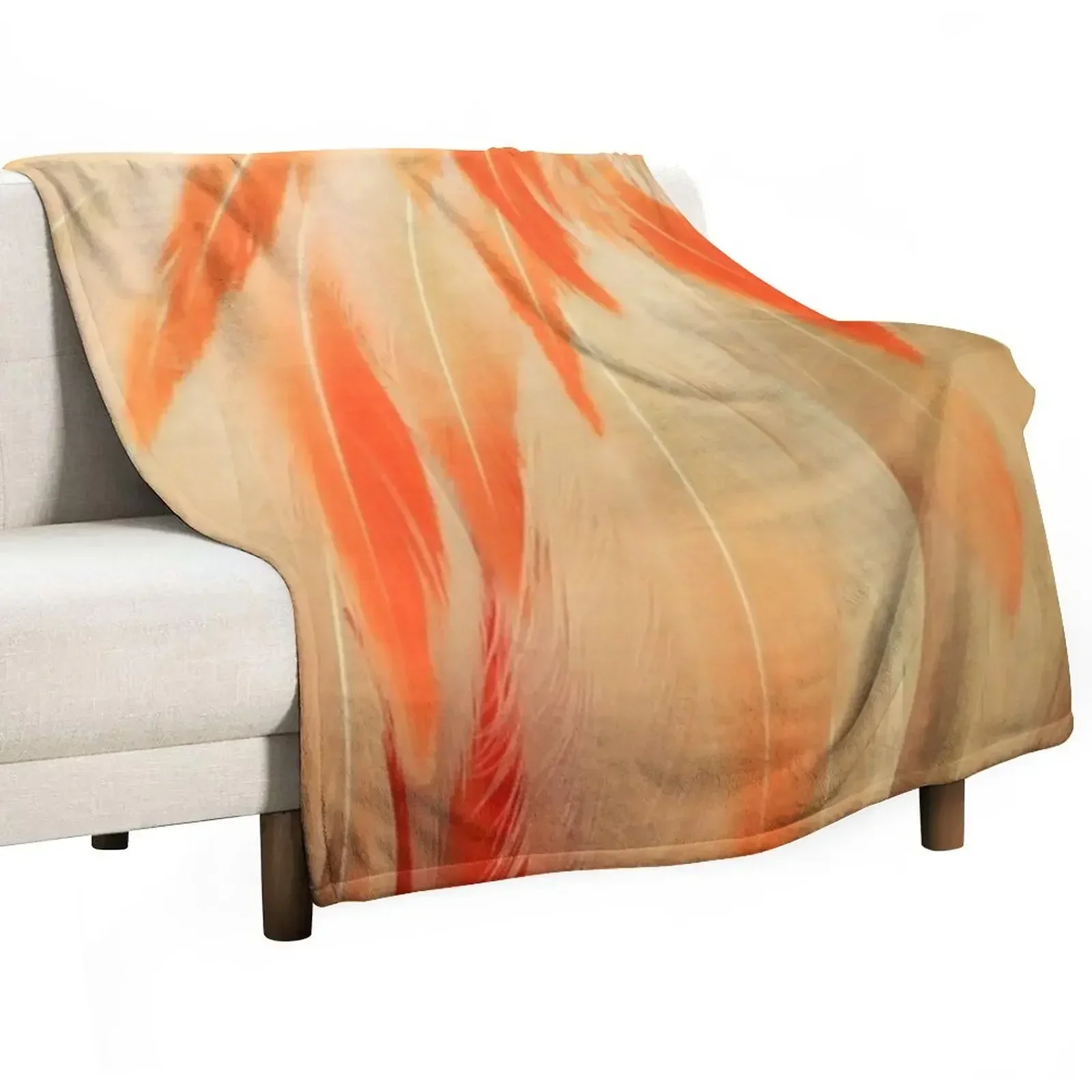 Flamingo Feathers Throw Blanket blankets ands Luxury Decorative Throw Sofa Throw Blankets