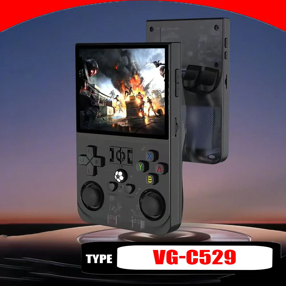 

Новая портативная игровая консоль R36PRO с открытым исходным кодом Linux, встроенный эмулятор 64G 128G для GBA/FC/Mars, аркадная игровая консоль в стиле ретро