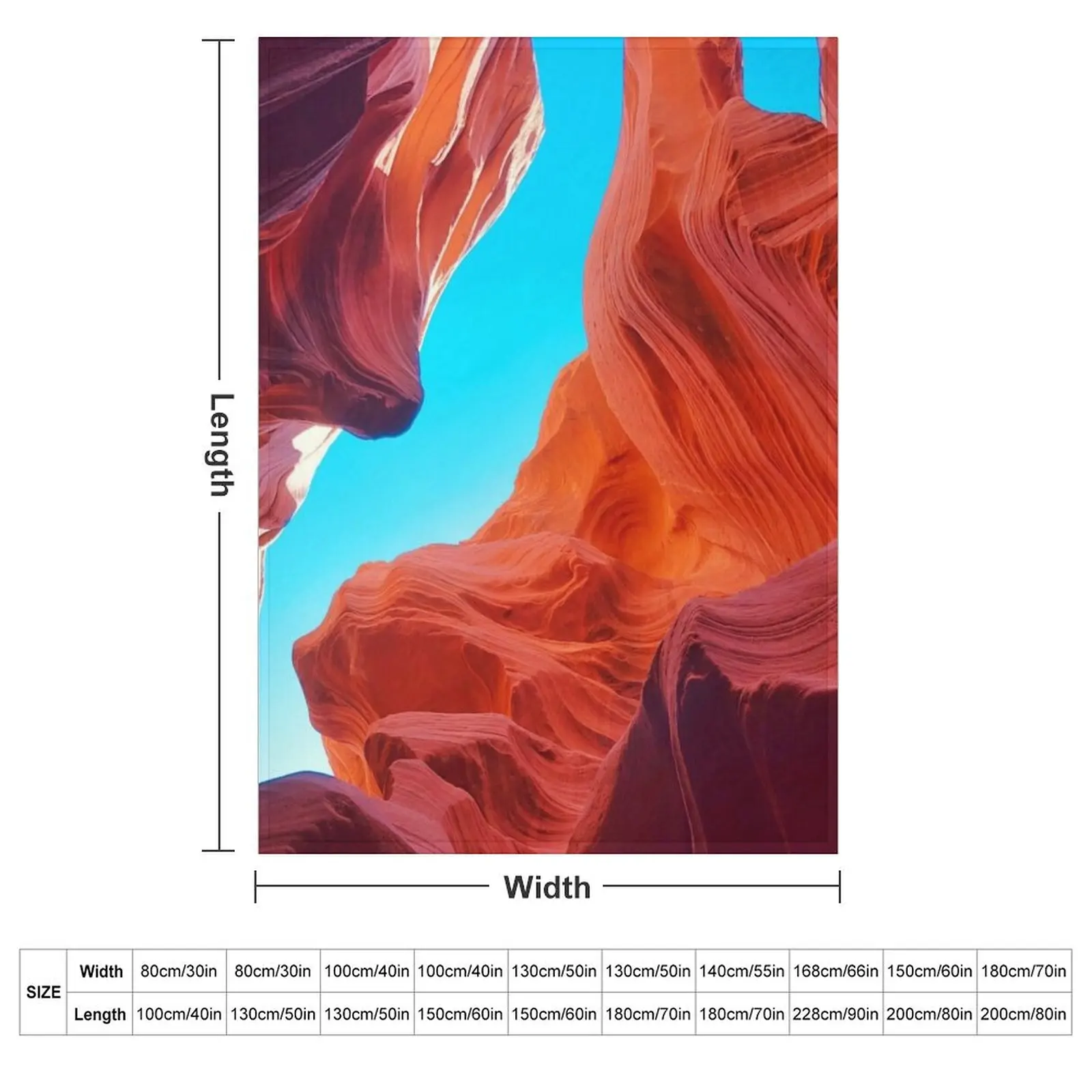 Grand Canyon, Antelope Canyon Throw Blanket blankets ands Single sofa bed Thermal Polar christmas decoration Blankets