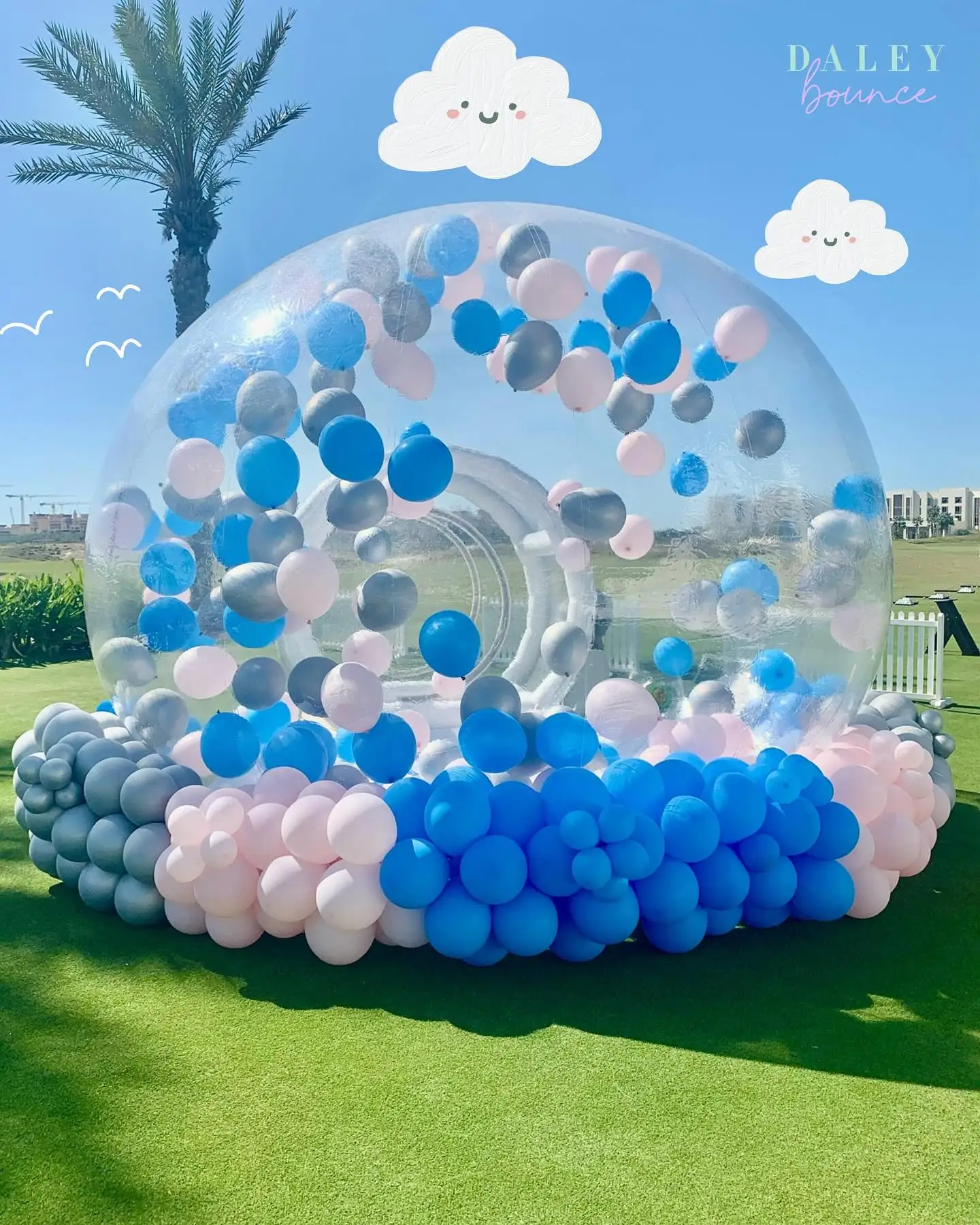 Commercial Grade PVC Inflatable Modern Bubble House Air Balloon Bubble Tent for Party/Event/Wedding for sale