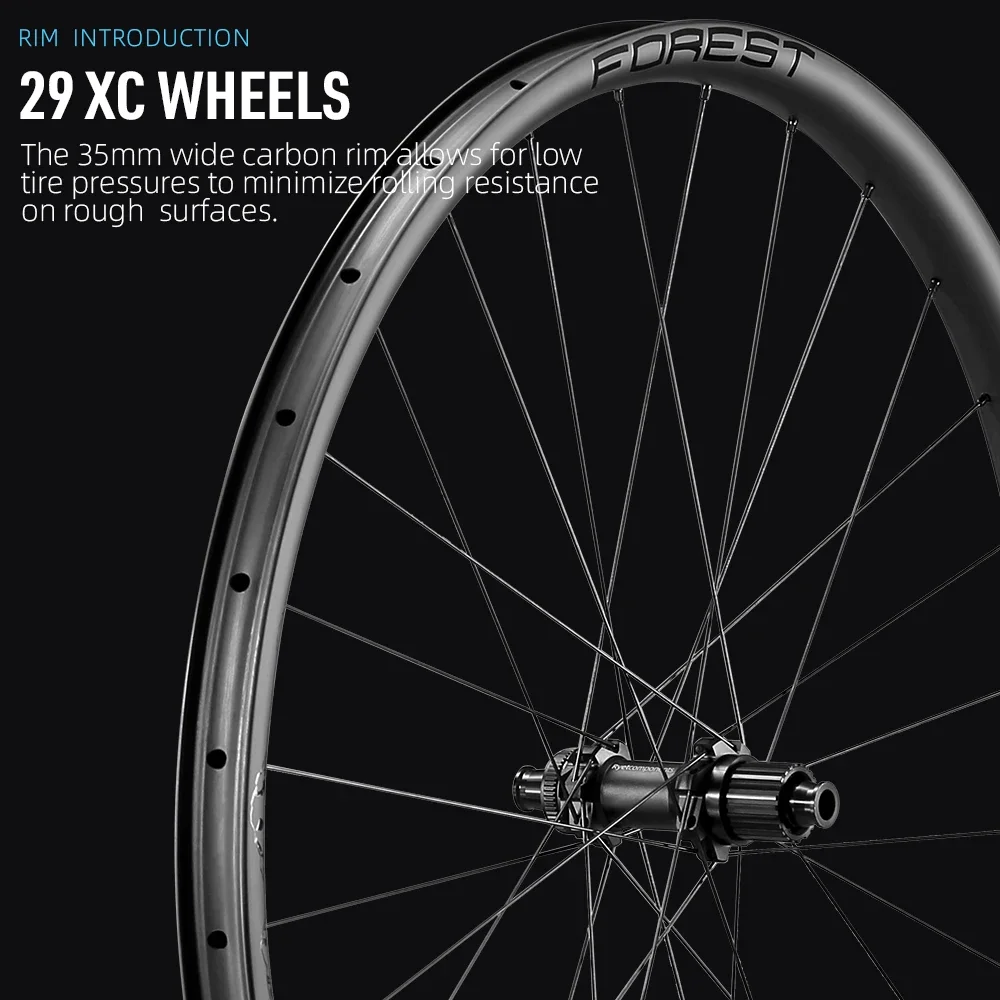 2025 RYET 29er MTB カーボンホイール 35 ミリメートル 36T マウンテン