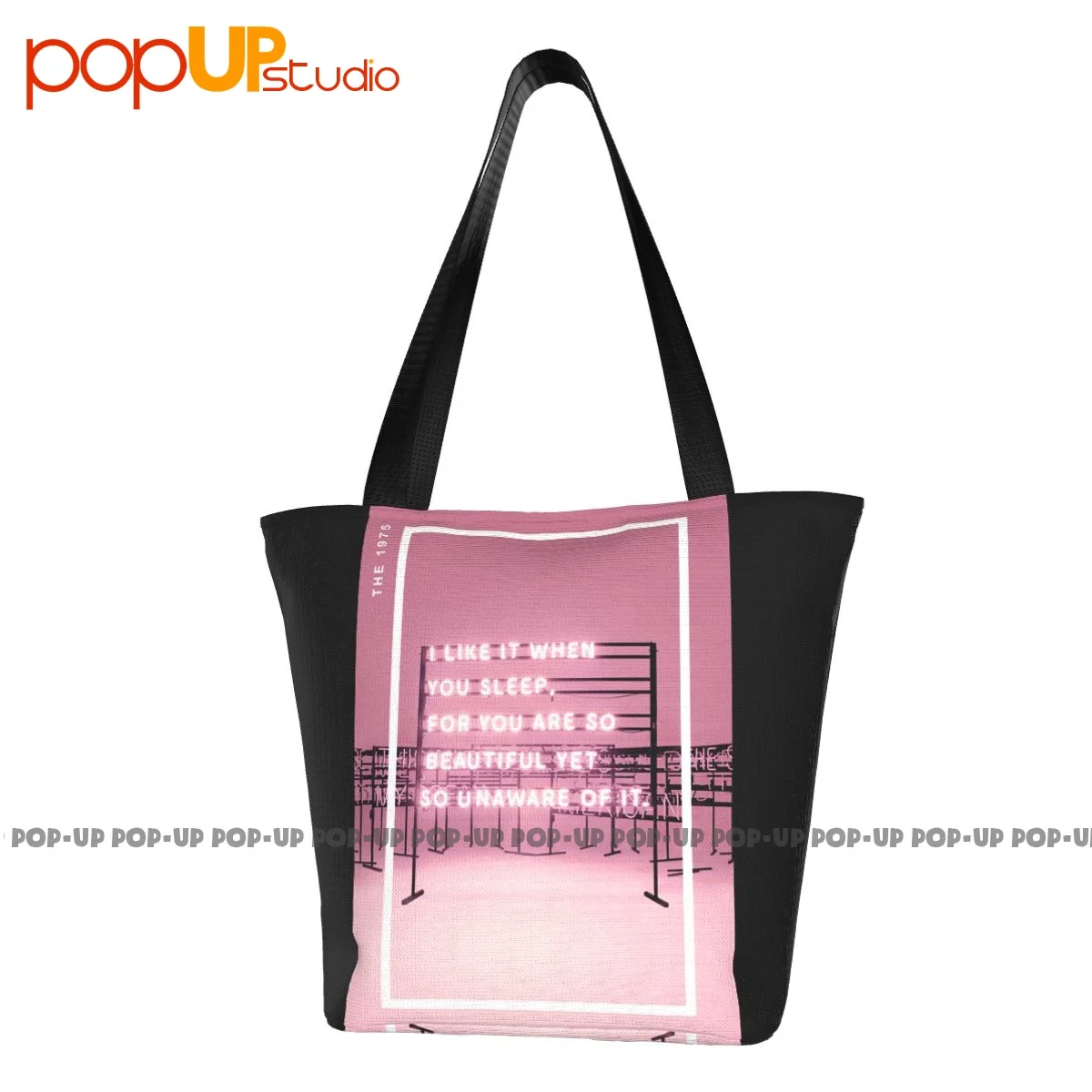 The 1975 I Like It When You Sleep Casual Handbags Portable Shopping Bag Storage Handbag