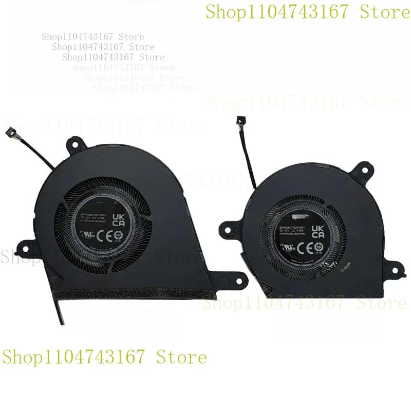 

Новинка для Zenbook Pro 14 Duo OLED 2022 UX8402Z UX8402ZA UX8402ZE, охлаждающий вентилятор для ноутбука, процессора и графического процессора, 12 В постоянного тока, 0,5 А