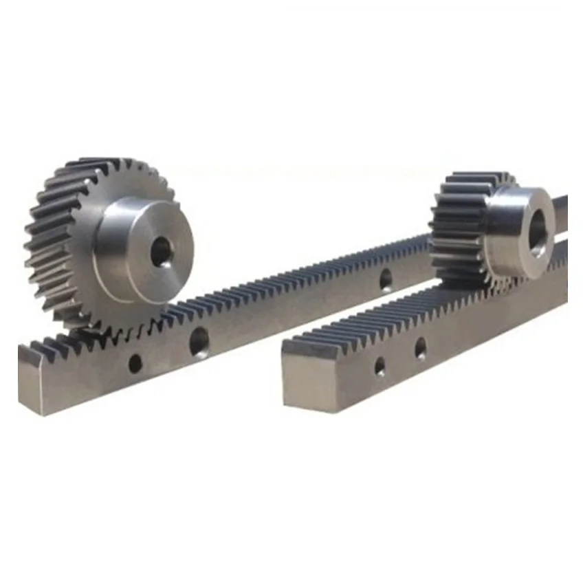 Numerical control circular spiral rack and pinion