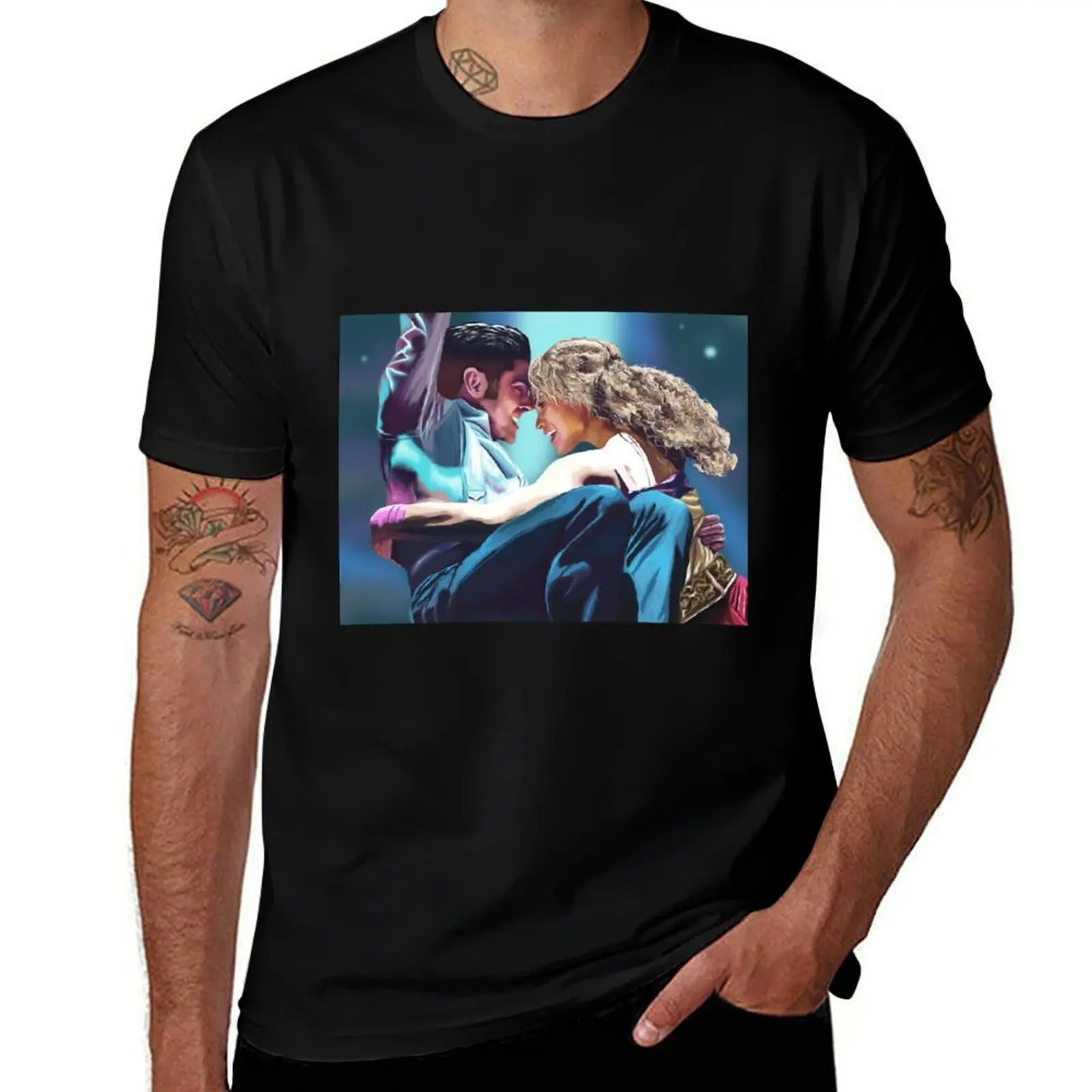 Rewrite the Stars T-Shirt Summer Print Short Sleeve Tee T-Shirt