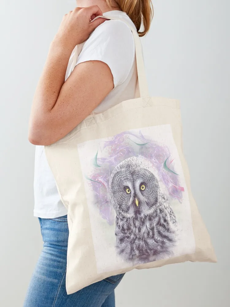 

Great Grey Owl Tote Bag Shopper handbag Shopper bag Candy bags
