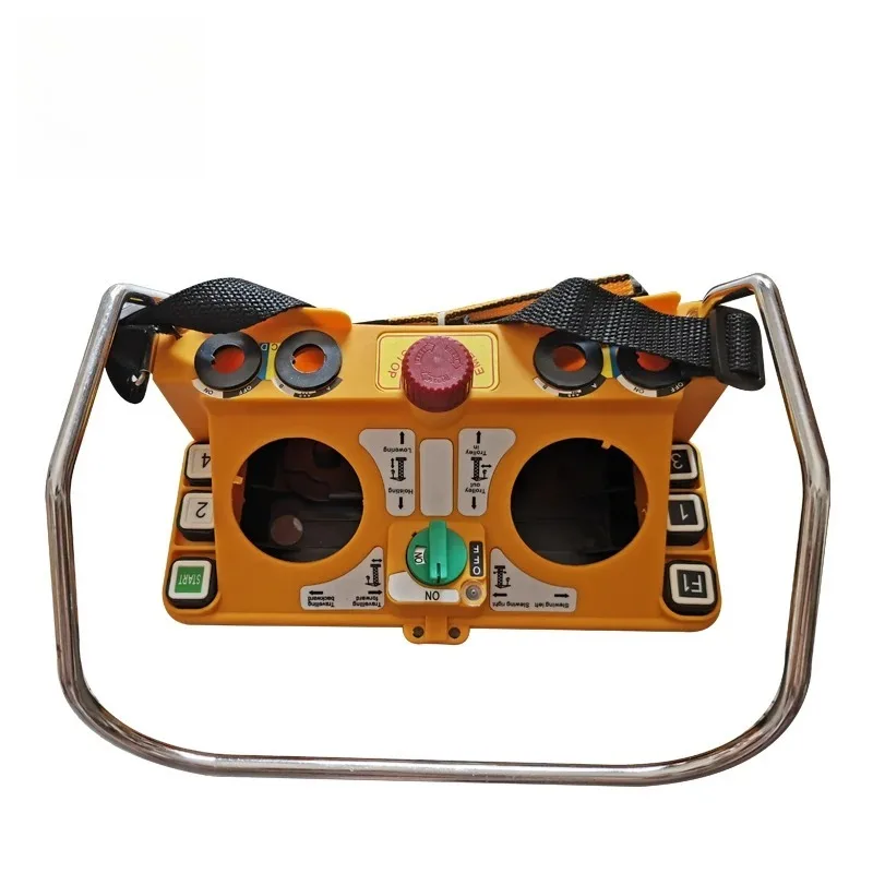 

F24-60 Control Remoto Inalámbrico Industrial Para Elevador Eléctrico, Caja De Transmisor Con Palanca