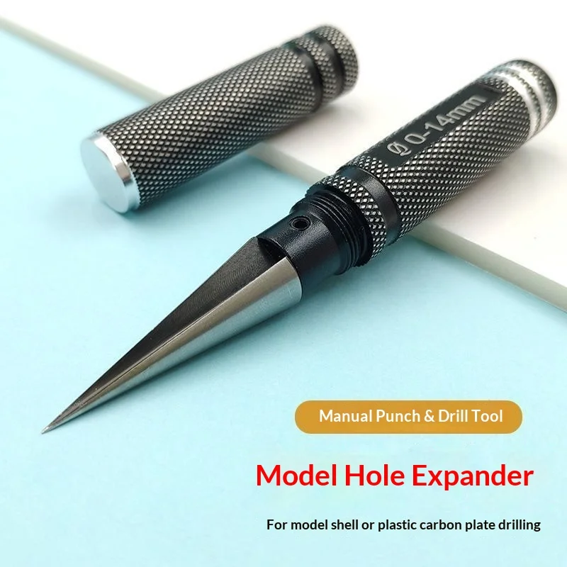 Portable Multi-Function Model Reamer 0 14mm Hole Opener Punch Drill Tool For Rc Car Boat Aircraft Model Making Craft
