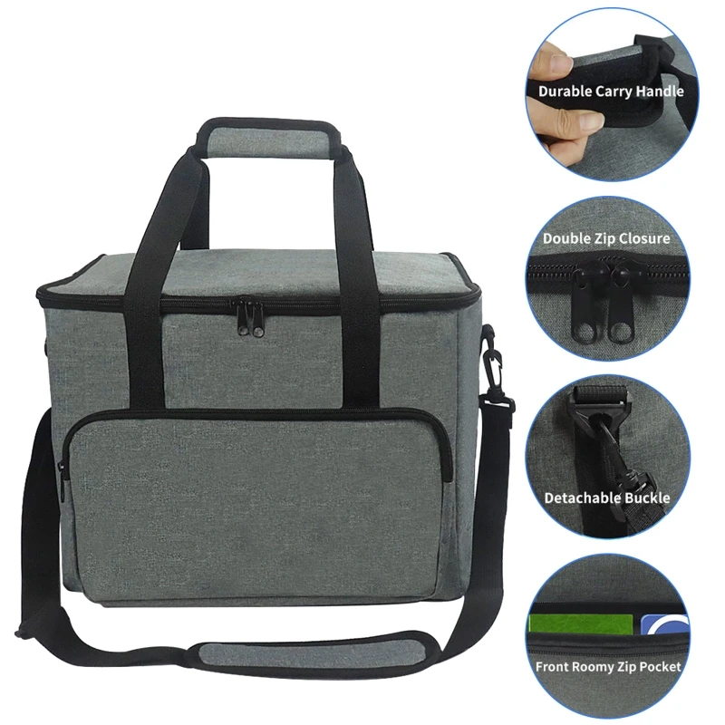 

25UC Durable Carrying Bag for Explorer 1000 Portable Power Station Waterproof Travel Carrying for Case Bags with Storage Pock