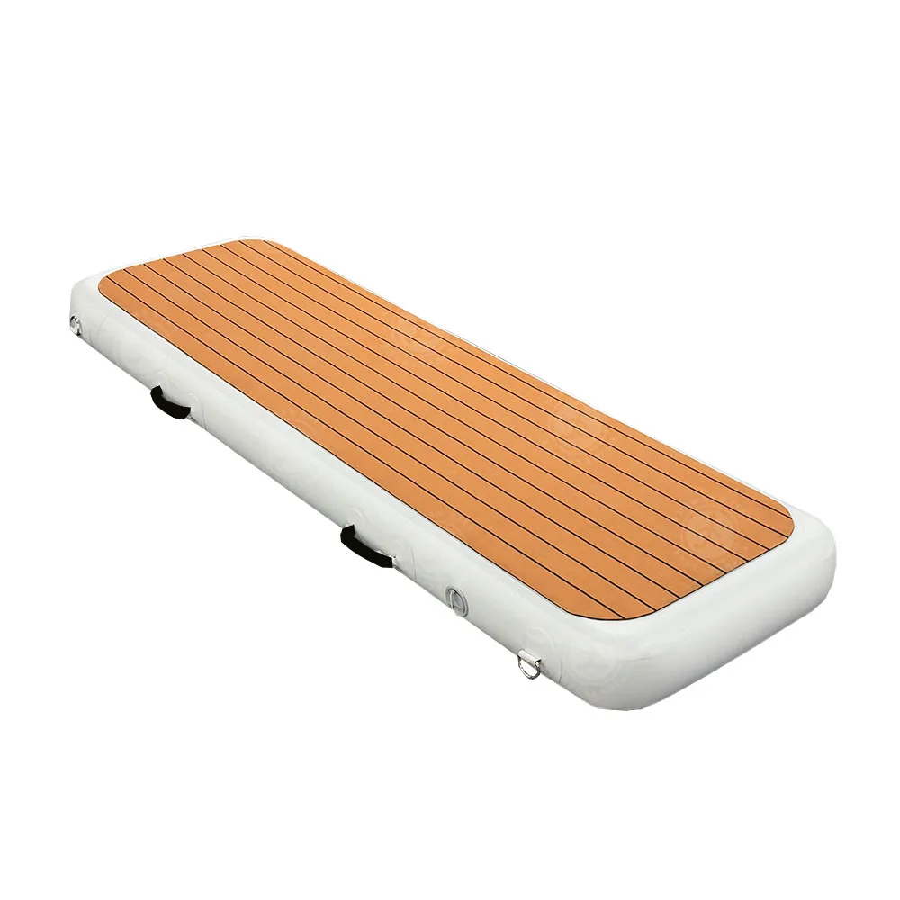 

Drop Stitch Inflatable Water Yacht Dock Mat Fishing Platform