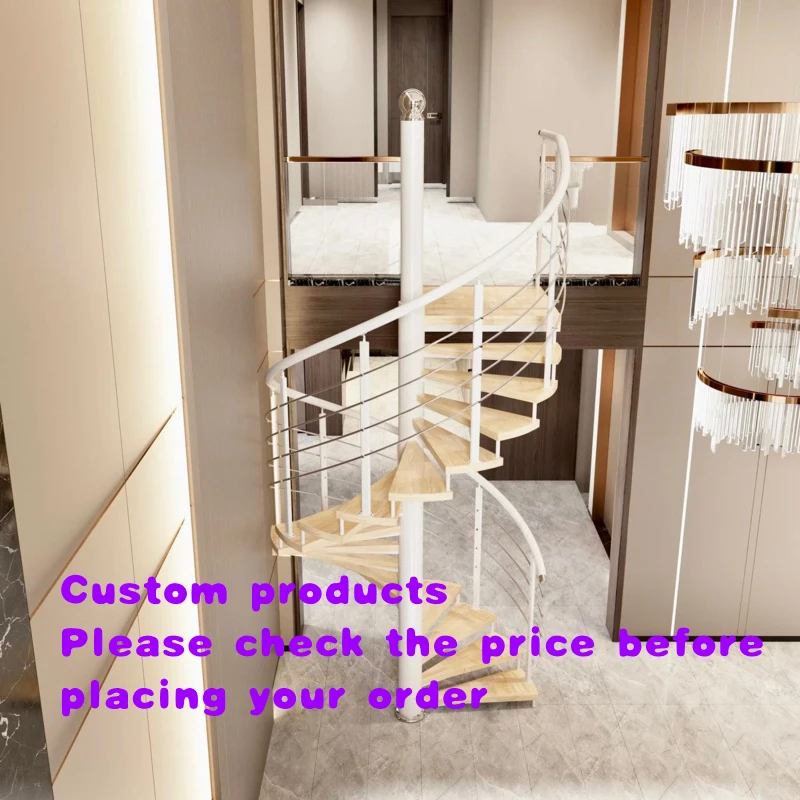 custom.Low-cost Outdoor Staircase, Black, Easy to Install