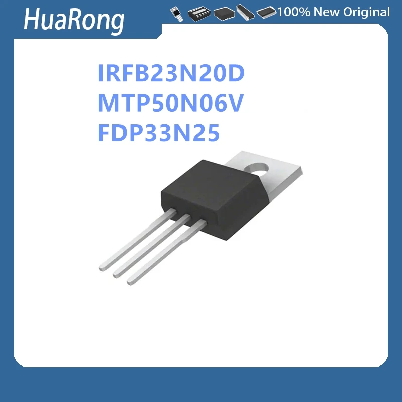 20Pcs/Lot  IRFB23N20D FB23N20D B23N20D MTP50N06V 50N06V 50N06 FDP33N25 33N25