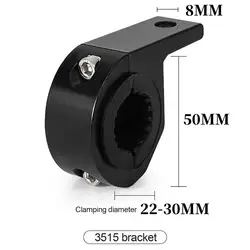 Universal 22-30MM Motorcycle Bumper Tube Clamp Guard Bar Light Mount Bracket Moto Modified Spotlight Bracket MOTOWOLF