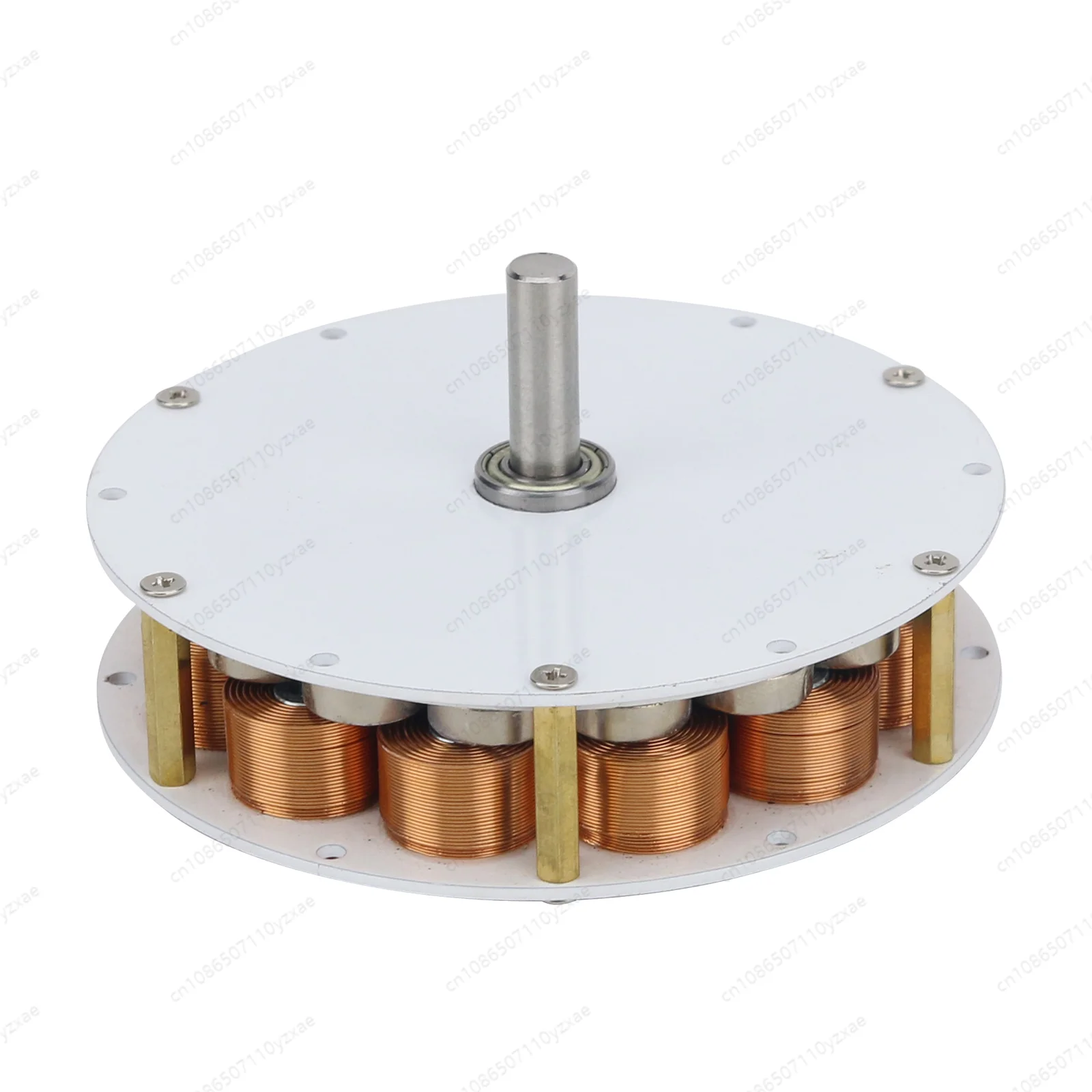 

There are iron core generator, strong magnetic, low speed, multi-pole, three-phase alternator