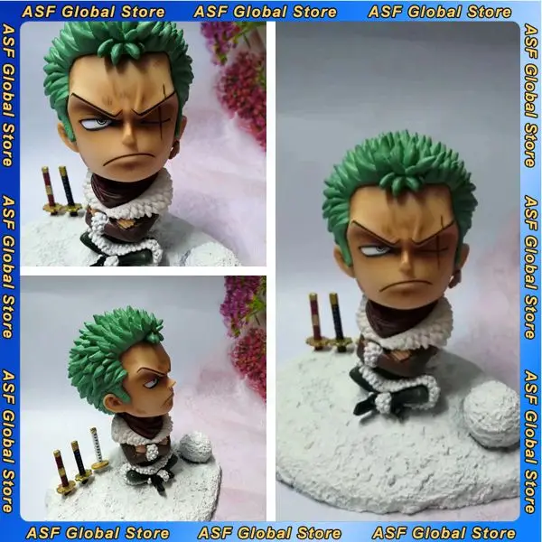 

15cm New One Piece Anime Figure Roronoa Zoro Peripheral PVC Model Scene Statue Desktop Decoration Ornaments Christmas Gifts Toys