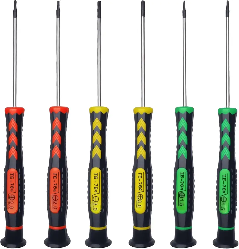 Magnetic Screwdriver Set with Non Skid Handles